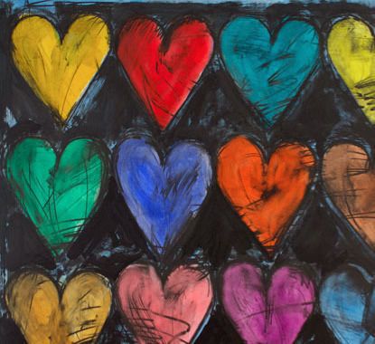 jim dine hearts