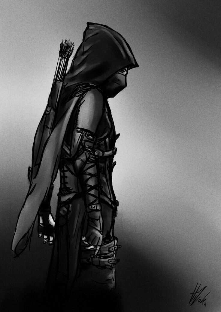 Anime girl ninja assassin