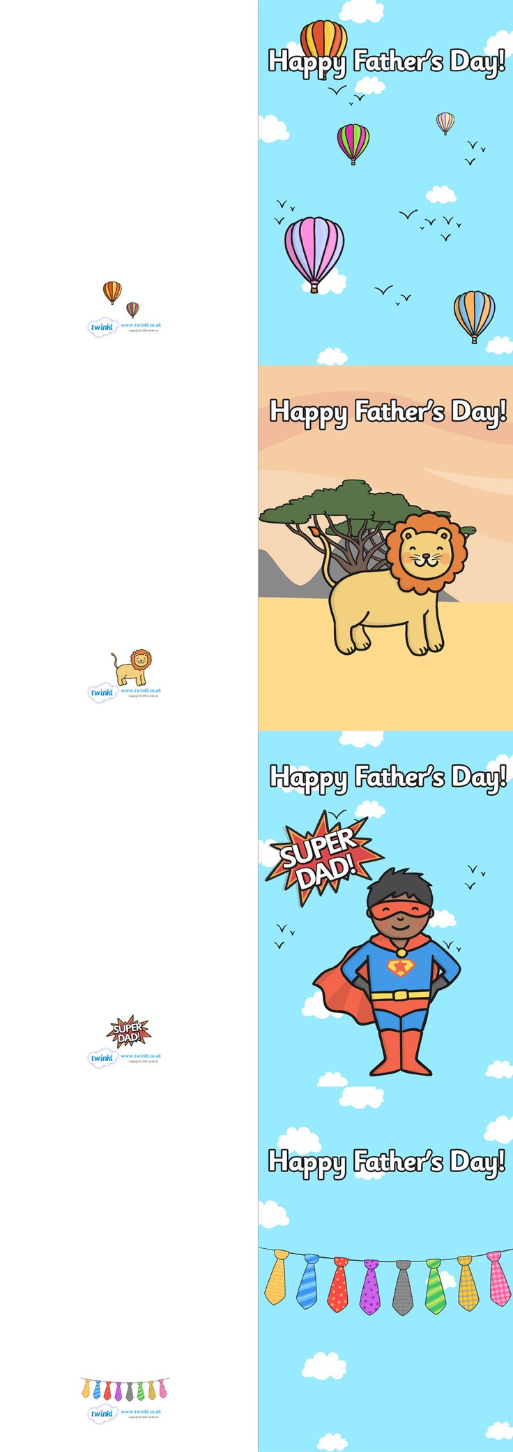 s day card template word
