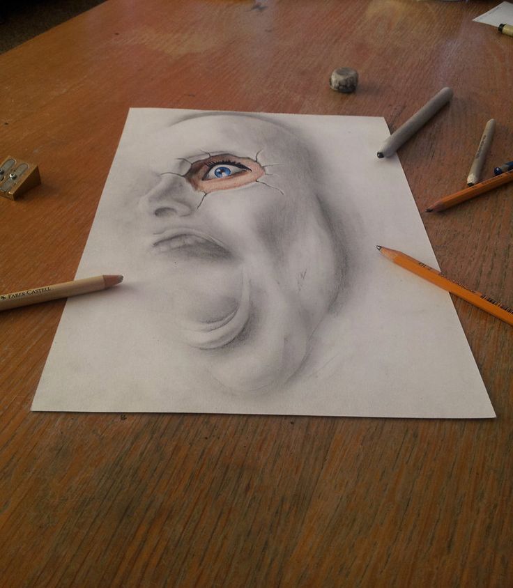 3d illusions drawing