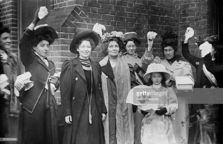 Emmeline Pankhurst and her daughter Christabel , the English... | Women