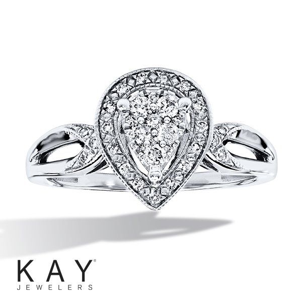 Kays pear shaped ring deals