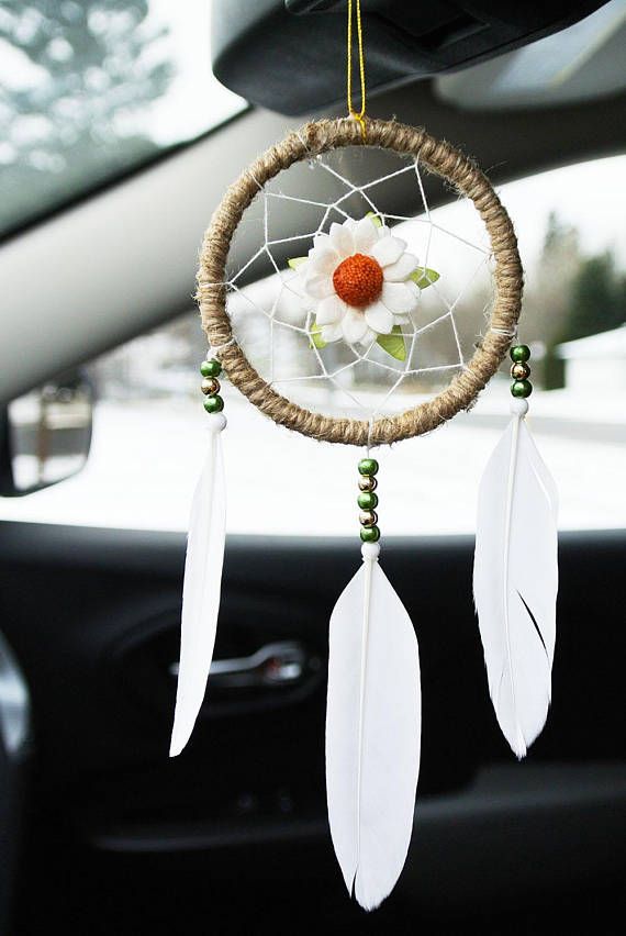 New Hanging Car Charm ~ Sun Catcher Peace Symbol Mobile Hippie Chic ~ Gift Idea