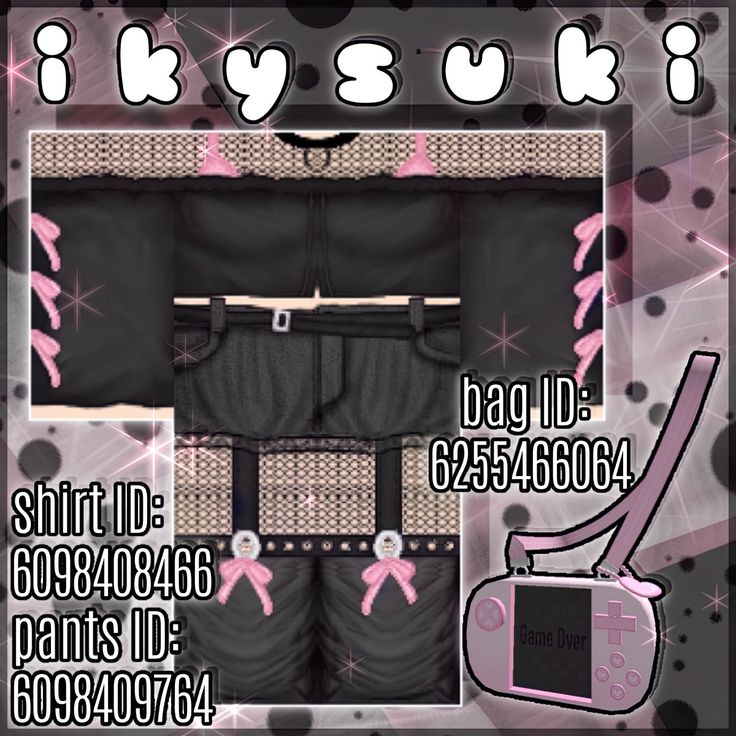 Four Detailed Grunge Roblox outfits with matching accessories in 2021 ...