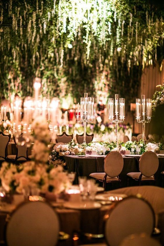 Glamorously Elegant Las Vegas Wedding From Samuel Lippke Studios Glamorously Elegant Las Vegas Wedding From Samuel Lippke Studios Reception Decor