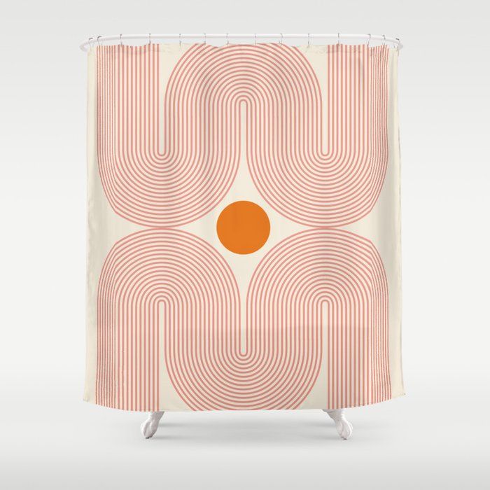 Abstraction Sun Line Art Star Minimalism 001 Shower Curtain By Forgetme Society6 Abstract Designer Curtains Designer Shower Curtains, Society 6 Shower Curtain