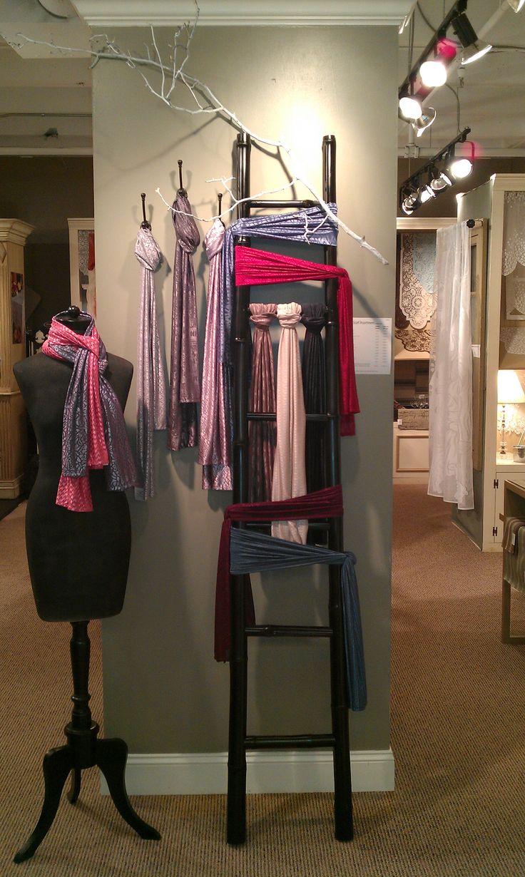 Best 25+ Scarf display ideas on Pinterest  Merchandising 