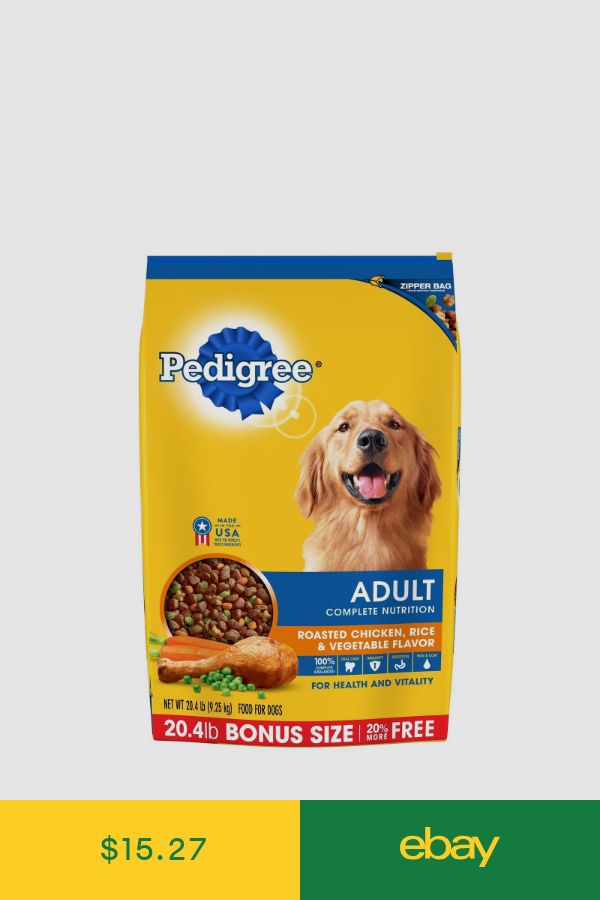 Pedigree Dog Food Pet Supplies Ebay Dog Food Recipes Dry Dog