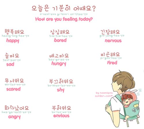 How about you in korean