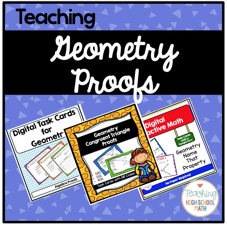 Picture Geometry proofs, Teaching geometry, Geometry lessons