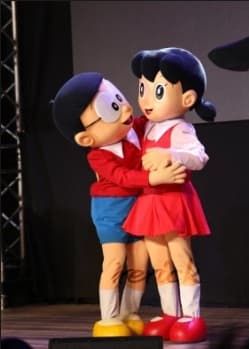 future Shizuka in nobita kiss future Shizuka in nobita kiss