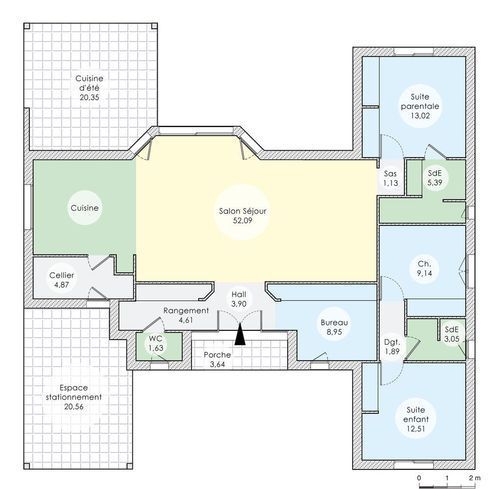 9 best Optimisation d\u0027espace images on Pinterest House blueprints - plan maison 90m2 plain pied 9 best Optimisation d\u0027espace images on Pinterest House blueprints - plan maison 90m2 plain pied