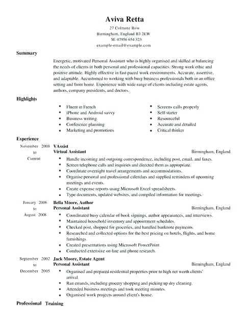 virtual assistant resume virtual assistant resume example real public relations assistant resumes