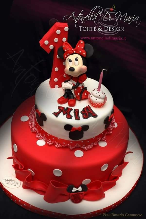 Pin di Paola Fazio su idee cake minnie Torte, Compleanno