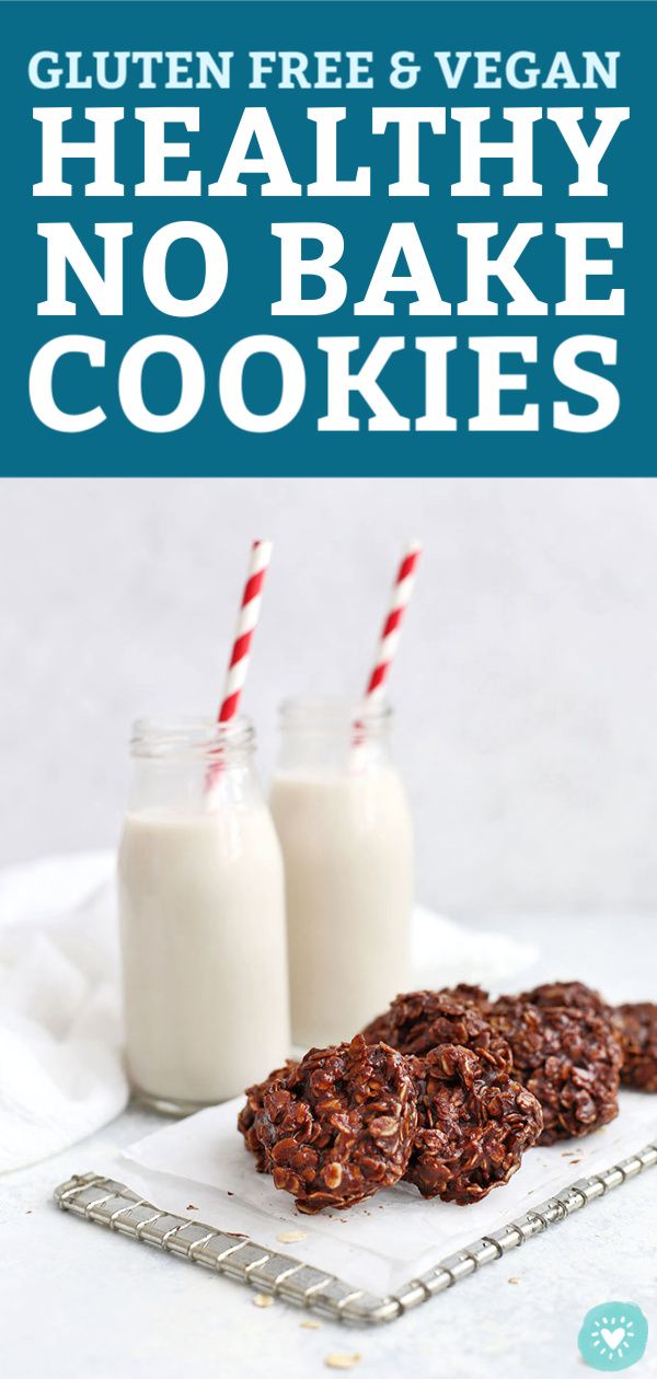 Healthy No Bake Cookies Gluten Free Vegan Healthy No Bake Cookies Gluten Free Vegan