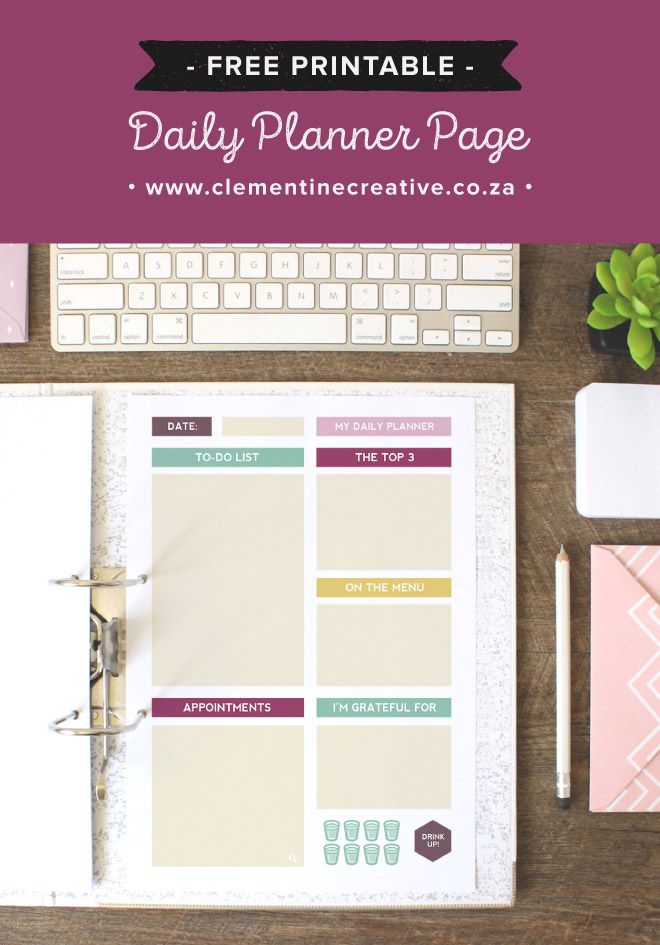 The 25+ best Daily planner pages ideas on Pinterest Planner - free daily planner download The 25+ best Daily planner pages ideas on Pinterest Planner - free daily planner download