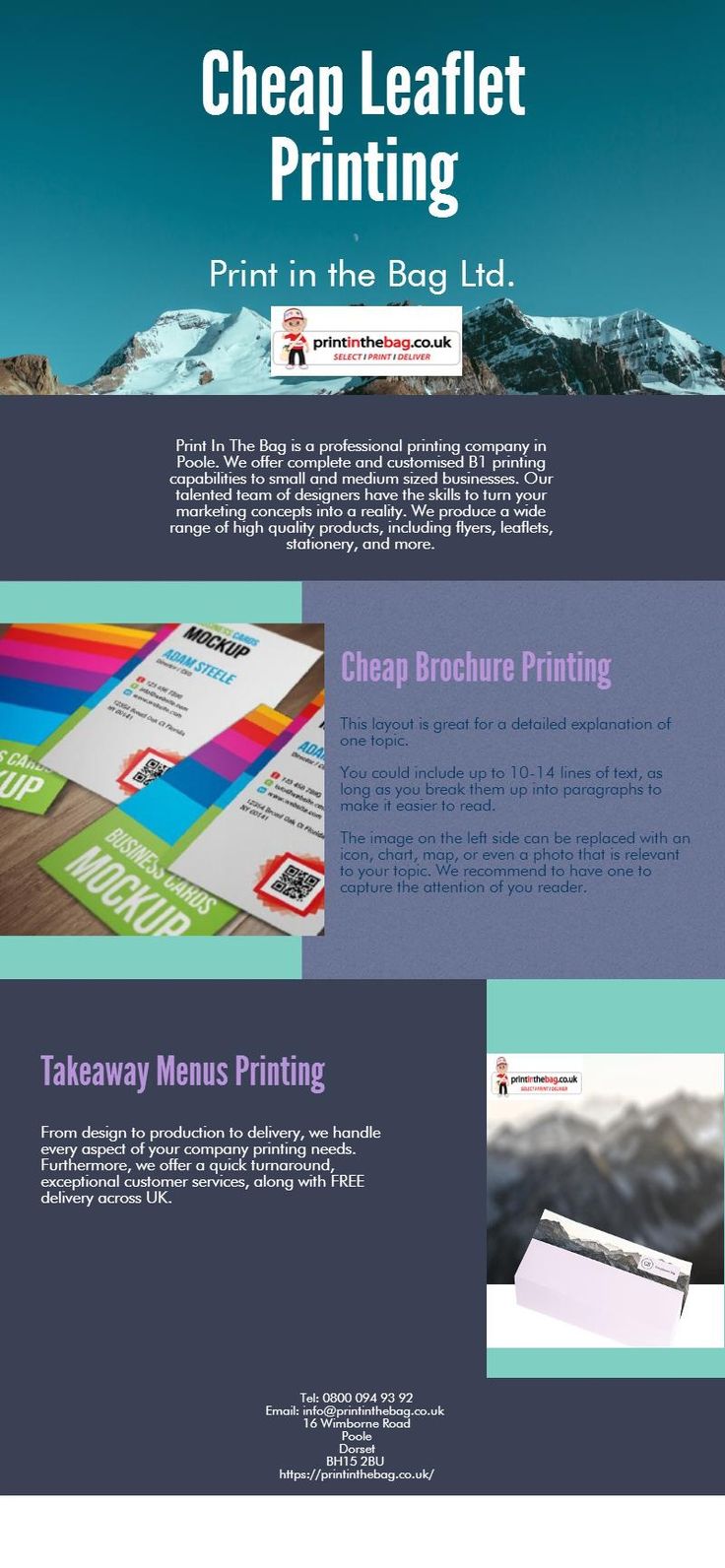 cheap business leaflets