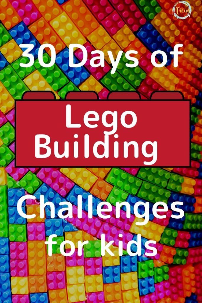 30 Day Lego Challenge For Kids Printable Calendar Lego 30 Day Lego Challenge For Kids Printable Calendar Lego