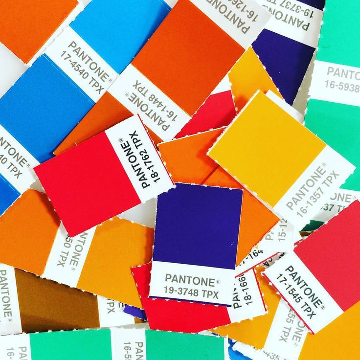 Pantone on instagram choosing colors can be a bit of organized chaos 