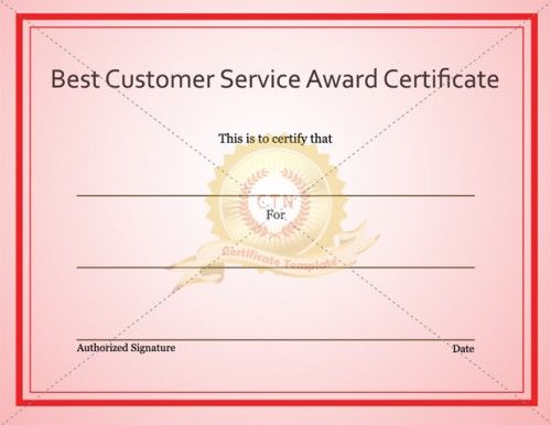 Printable Years of <strong>Service Certificate</strong> Template – MS Word ... Service award certificate templates