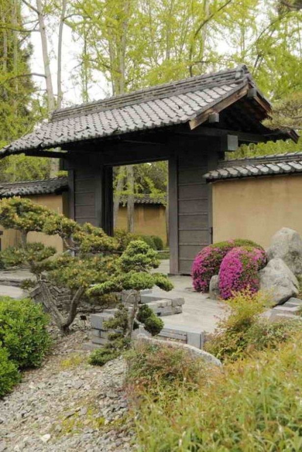 Fantastische DIY japanische Garten-Ideen die Sie verursachen können um Ihre Lan...