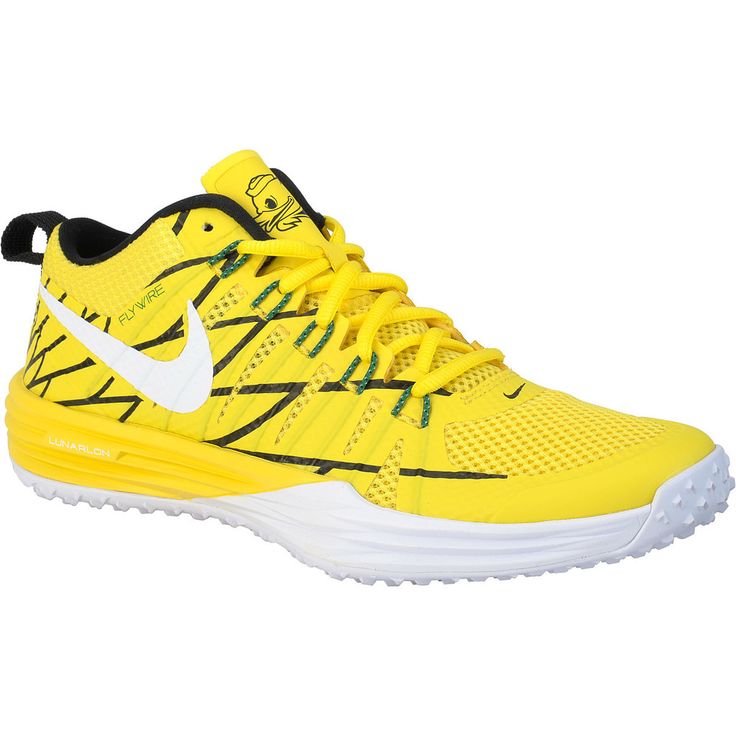 Nike Lunar TR1 NRG (Oregon Ducks) Puddles Yellow Size 10 Mens Running Shoes