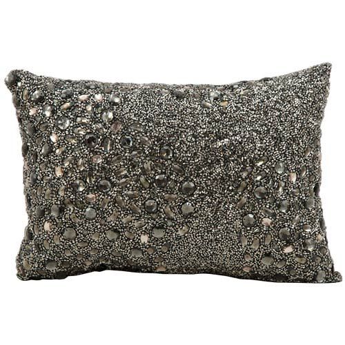 Luminecence Pewter 10 x 14 Inch Pillow Luminecence Pewter 10 x 14 Inch Pillow