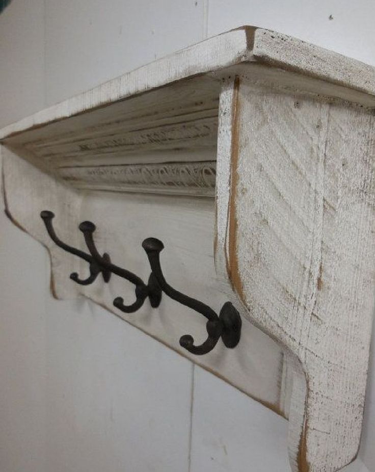Pin By Robert Chagnon On Meuble Rustic Towels Towel Rack Primitive Bathrooms Rustic Towel Rack, Coat Rack Whitewash Washed Shabby Chic
