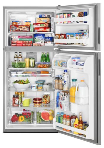 33 Inch Wide Refrigerator Top Freezer 33-Inch Wide Top Freezer Refrigerator with PowerCold® Feature- 21 Cu