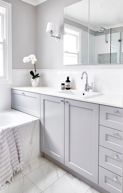 Grey Bathroom Cabinets Love Small Ideas In 2018 Grey Bathroom Cabinets Love