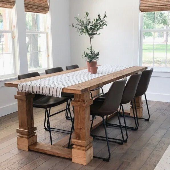 These Plans Will Teach You How To Make A Simple Modern Table I