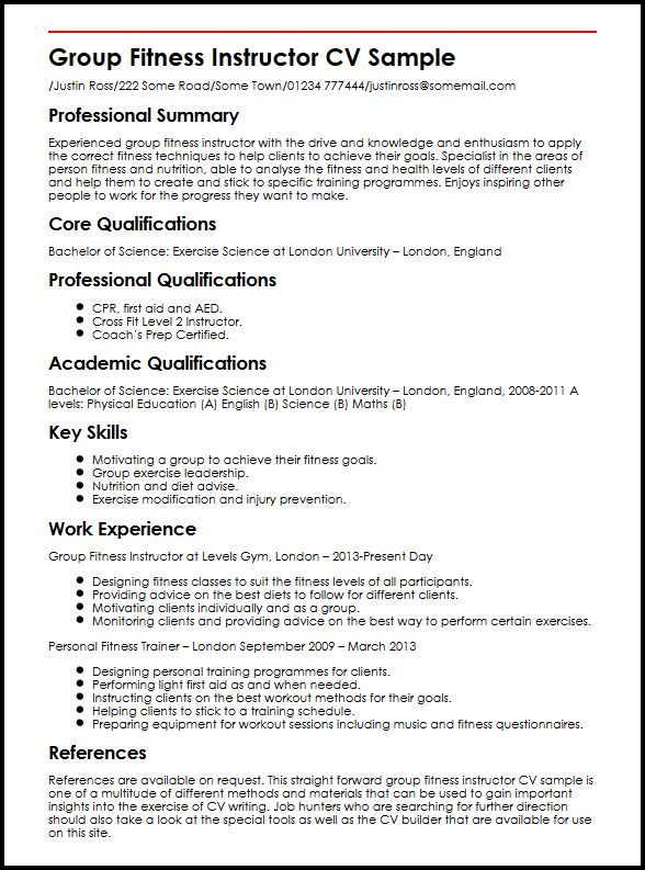 sample resume zumba instructor instructor resume medical assistant instructor resume