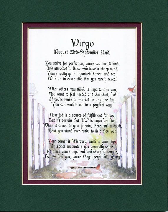 Virgo Virgo Poem Virgo Print Virgo Verse Horoscope Poems Etsy In 2021 Doctor Appreciation Gifts Doctor Gifts Retirement Gifts
