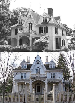 Gothic Revival House Thompson CT Gothic Revival House Thompson CT