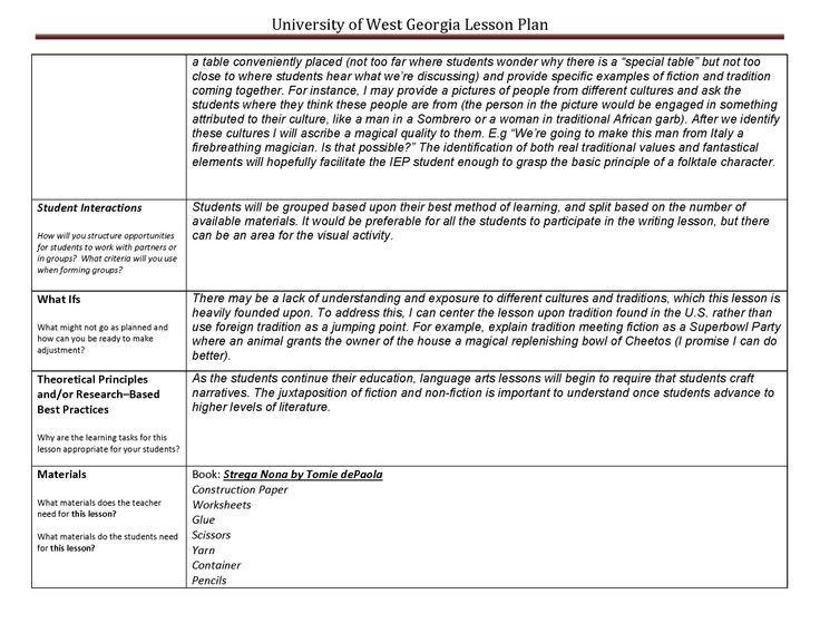 Second Lesson Plan Page 4