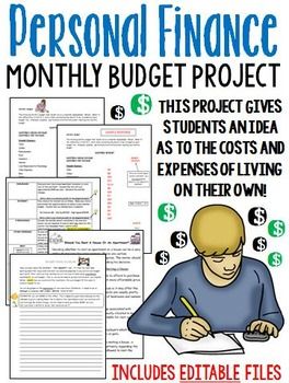 personal budget project examples