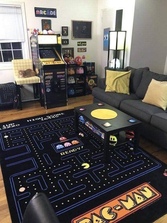 Black Arcade Rug Kids Area Rugs Kids Rugs Hand Tufted Rugs