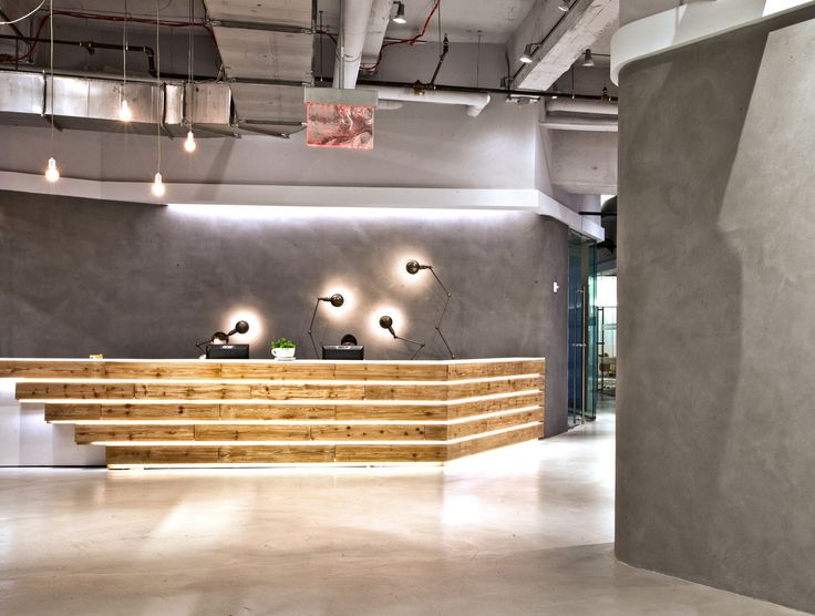 Gallery Of Lf Usa Womens Apparel Group Spacesmith 4 Lobby Design Building Aesthetic Reception Desk Gallery Of Lf Usa Womens Apparel Group, Industrial Reception Desk Design