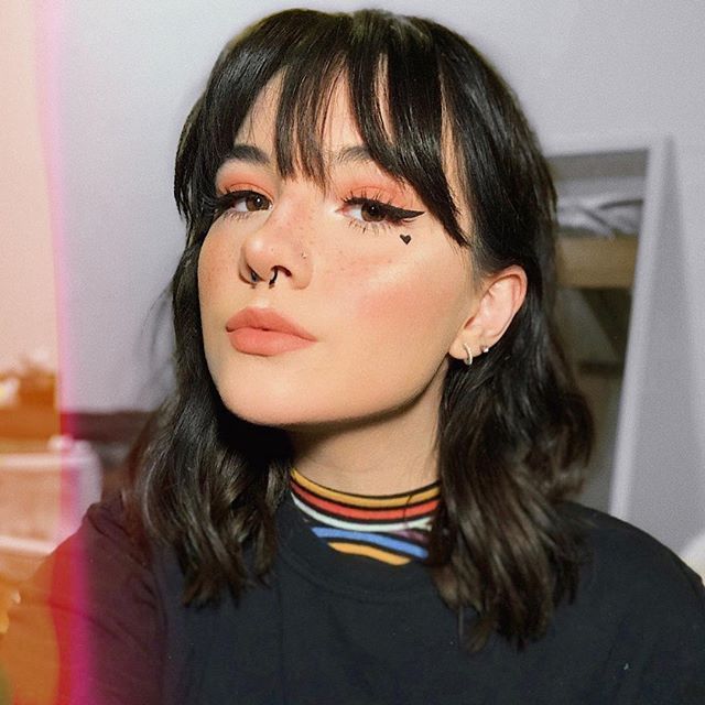 picture Kawaii Dark Egirl Maquillaje Aesthetic cute aesthetic makeup e girl makeup