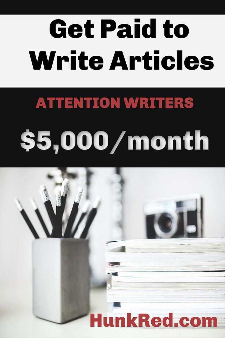 Paid article writing