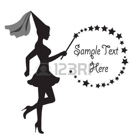 Download princess silhouette with umbrella patterned retro frame on ...