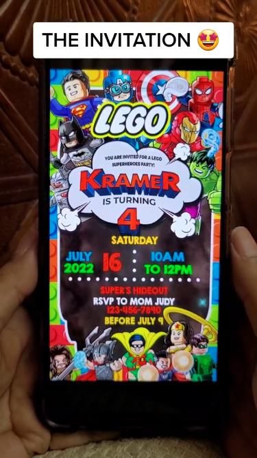 Lego Marvel Super Heroes Birthday Video Invitation Animated Invite lego-marvel-super-heroes-birthday-video-invitation-animated-invite