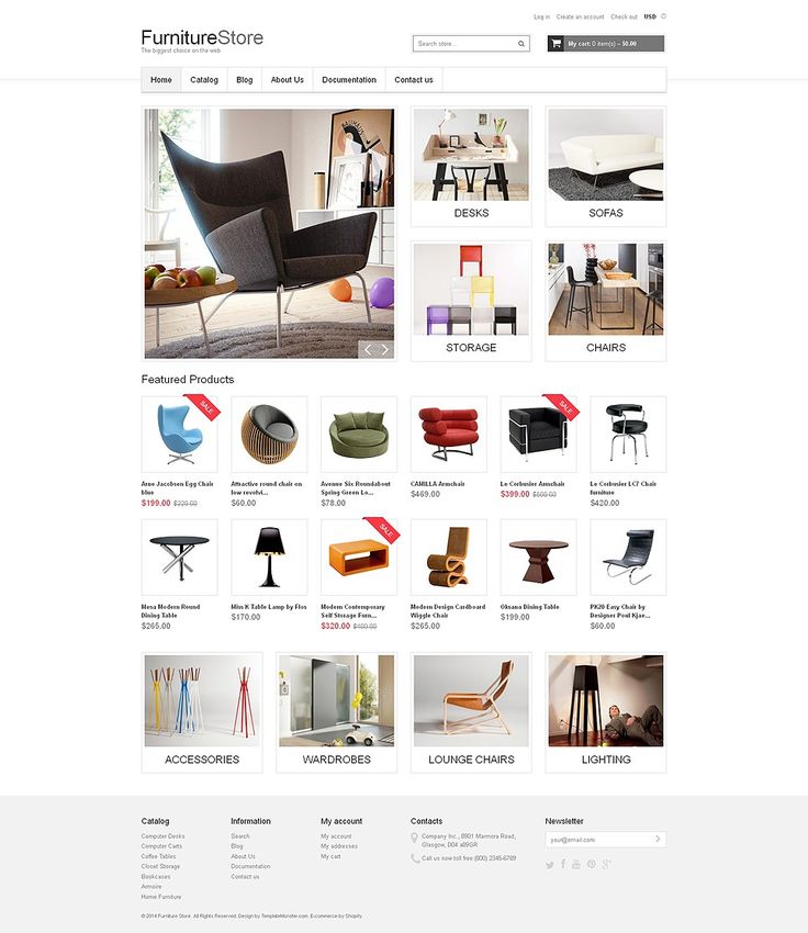shopify website templates