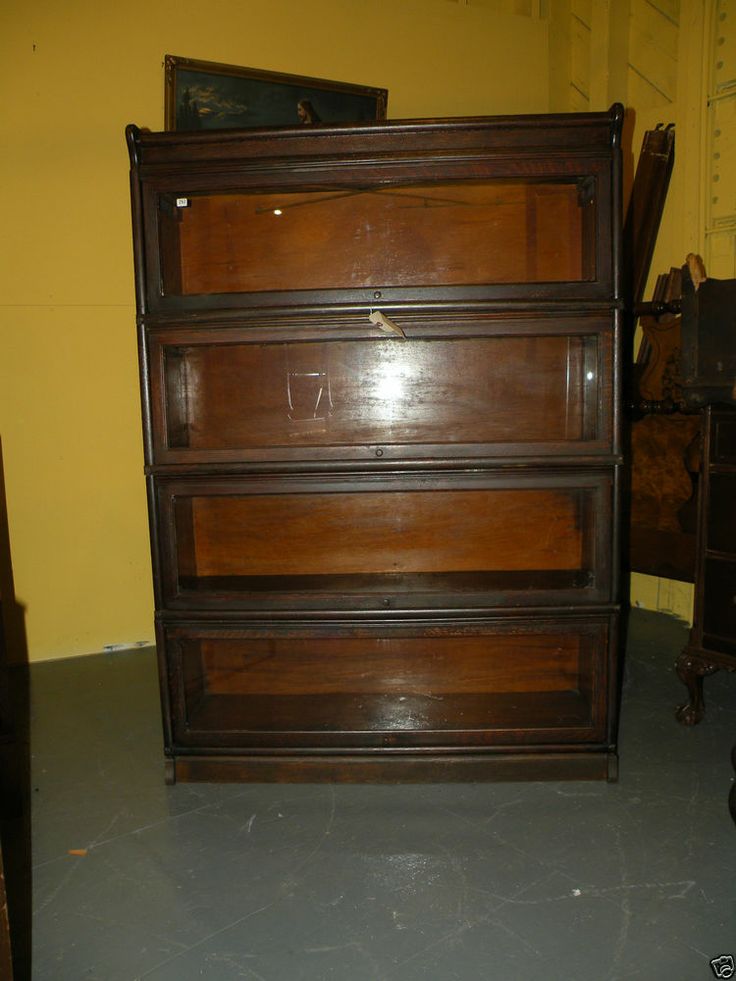 21 Best ANTIQUE DESKS & BOOKCASES Images On Pinterest Antique Desk ANTIQUE 4 SECTION MISSION OAK BARRISTER STACKING LAWYERS BOOKCASE CABINET - 21 Best ANTIQUE DESKS & BOOKCASES Images On Pinterest Antique Desk
