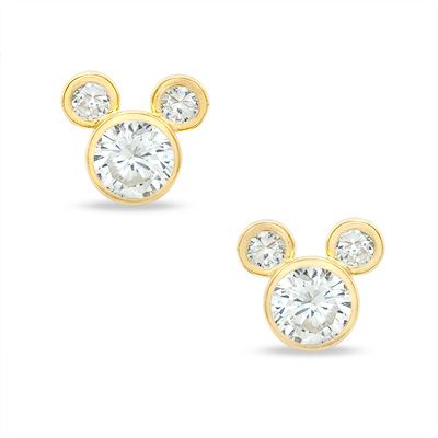 13 Best Disney Dreams Images On Pinterest Stud Earring Child S Cubic Zirconia Mickey Mouse Stud Earrings
