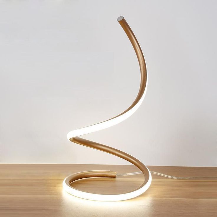 Swirling Line Minimalist LED Table Lamp | Minimalist decor Swirling Line Minimalist LED Table Lamp | Minimalist decor