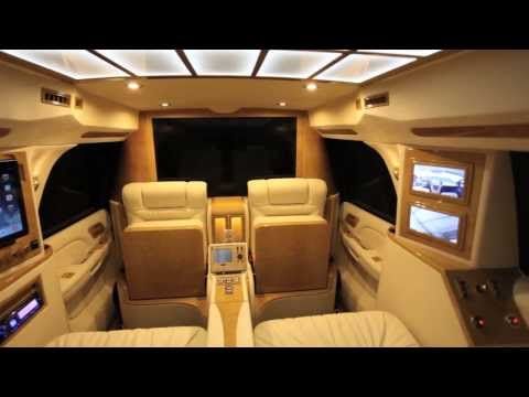 Customized Cadillac Escalade comes with a bar, home ...