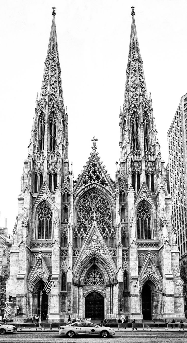 St. Patrick's Cathedral in New York City is a great example of Gothic archit...