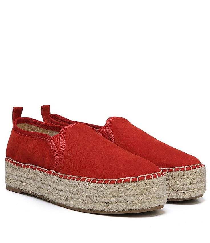 Sam Edelman Carrin Suede Platform Espadrilles | Dillards | Alpargatas