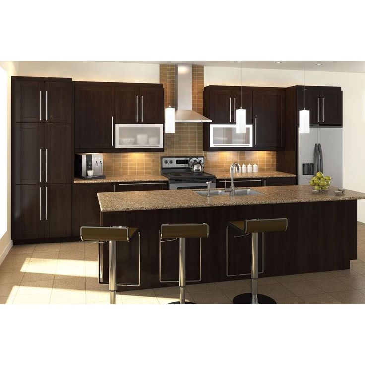 Eurostyle 33x15x12 5 In Barcelona Wall Bridge Cabinet Maple Melamine And Door Dark Brown W3315 M Home Depot Kitchen Design Tools Barcelona Wall Bridge Cabinet, Wall Bridge Cabinet Ikea